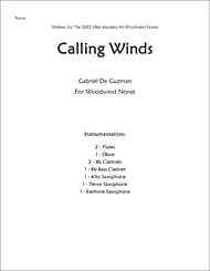 Calling Winds Woodwind Ensemble P.O.D. cover Thumbnail